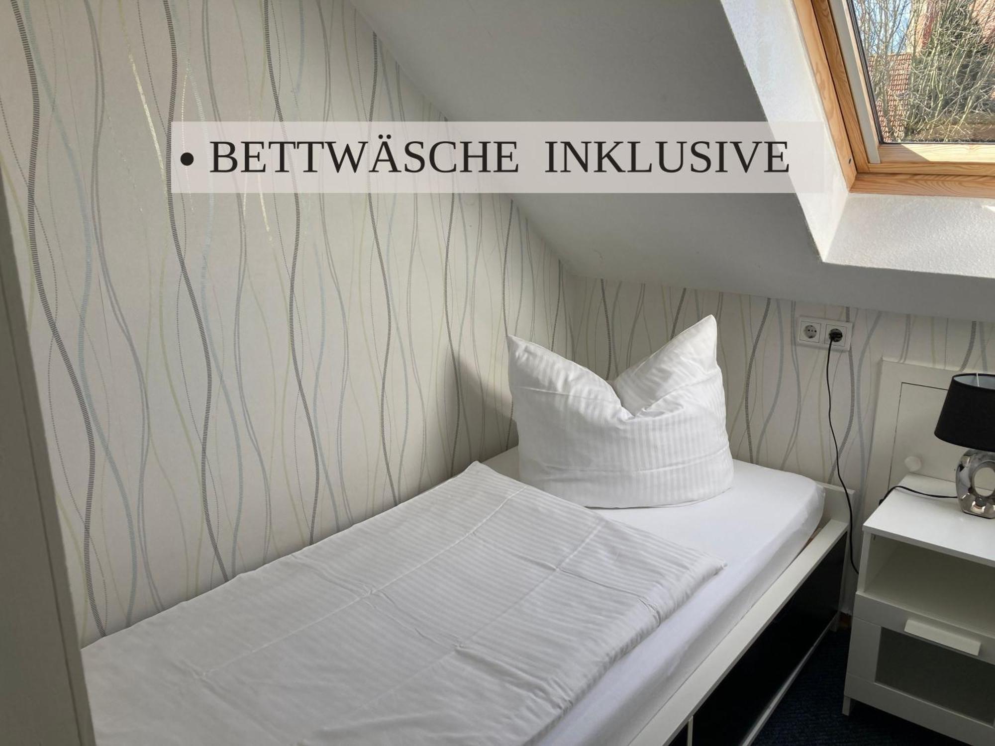 Haus Krabbe, Apartment 10, Naehe Bremerhaven, Fuer 1-2 Personen, 2 Schlafzimmer, Einzelbetten, Zweite Etage, Zentral Gelegen, Bis Zu 2 Hunden Kostenfrei Willkommen เวรเมิน ภายนอก รูปภาพ